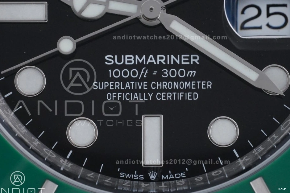 Version Youth 41mm A2824 Ceramic 904L Steel The Green Submariner Starbucks VSF 126610LV 0203